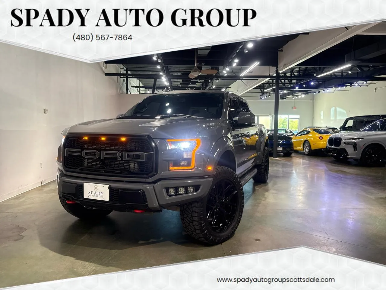 Gray 2020 Ford F-150 Raptor SuperCrew 4WD for sale in Scottsdale, AZ