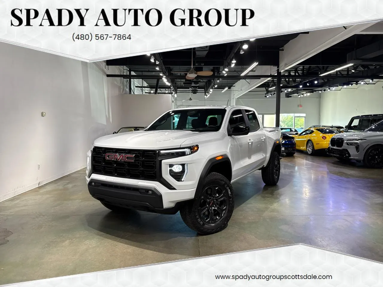 White 2025 GMC Canyon Elevation Crew Cab 2WD for sale in Scottsdale, AZ
