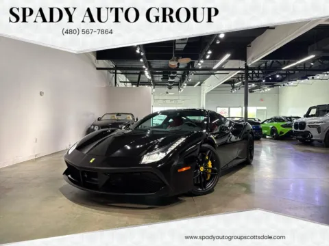 Black 2016 Ferrari 488 GTB Coupe for sale in Scottsdale, AZ