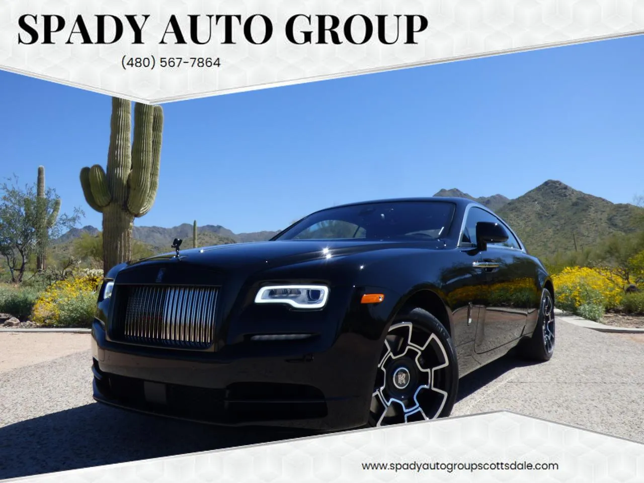 Black 2018 Rolls-Royce Wraith Coupe for sale in Scottsdale, AZ