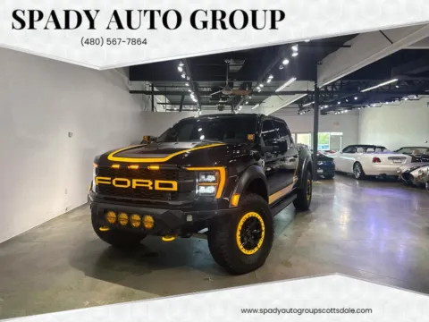 Black 2023 Ford F-150 Raptor SuperCrew 4WD for sale in Scottsdale, AZ