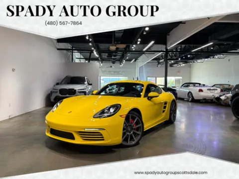Yellow 2023 Porsche Cayman S for sale in Scottsdale, AZ
