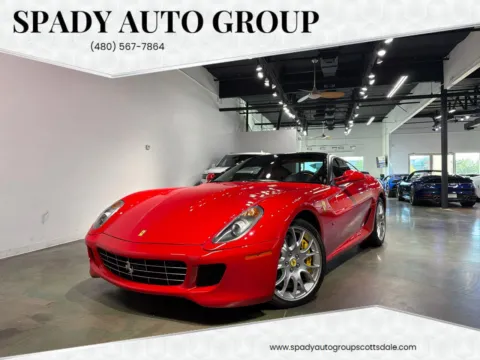 Red 2007 Ferrari 599 GTB Fiorano Coupe for sale in Scottsdale, AZ