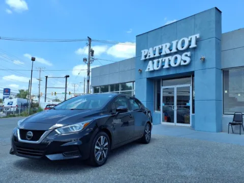 Black 2021 Nissan Versa SV for sale in Baltimore, MD