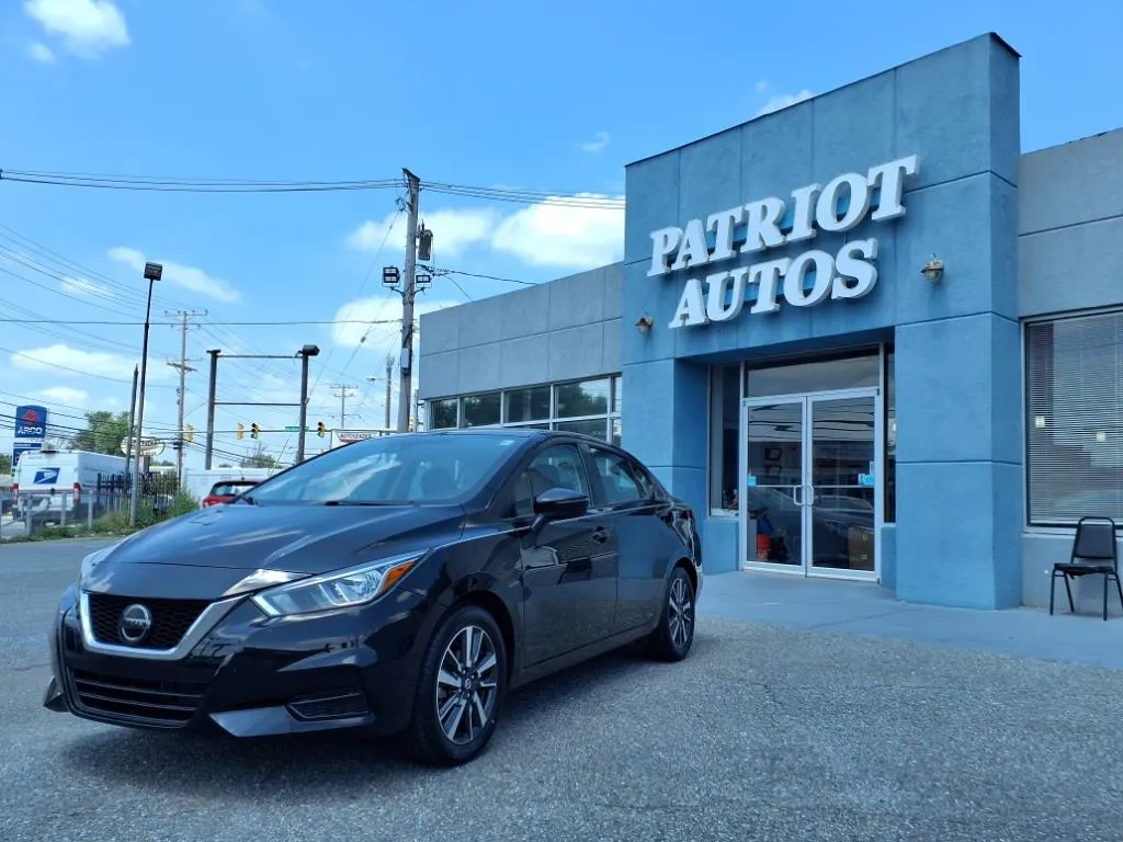 Black 2021 Nissan Versa SV for sale in Baltimore, MD