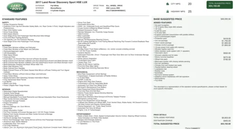 More photos of 2017 Land Rover Discovery Sport HSE Luxury at Twins Chrysler Dodge Jeep Ram, MI