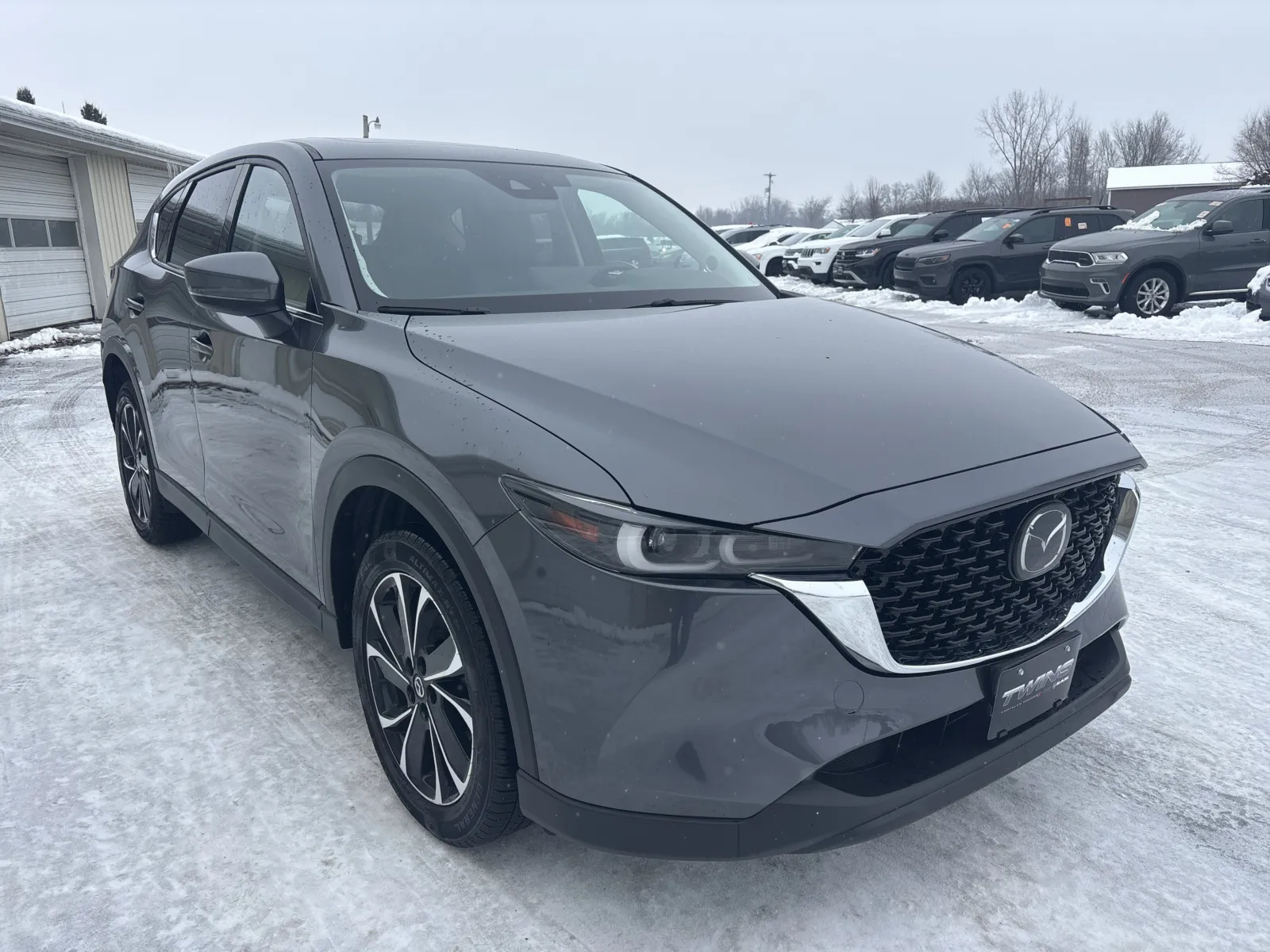 Gray 2023 Mazda CX-5 2.5 S Premium Package for sale in Wayland, MI