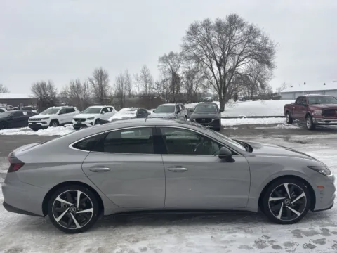 Photos of 2023 Hyundai Sonata SEL Plus for sale in Wayland, MI at Twins Chrysler Dodge Jeep Ram