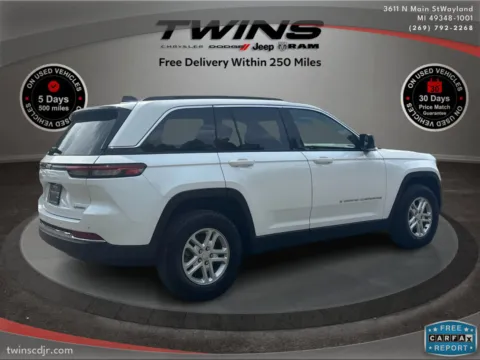 Another view of 2024 Jeep Grand Cherokee Laredo for sale in Wayland, MI at Twins Chrysler Dodge Jeep Ram