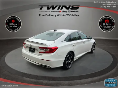Another view of 2022 Honda Accord Sedan Sport for sale in Wayland, MI at Twins Chrysler Dodge Jeep Ram