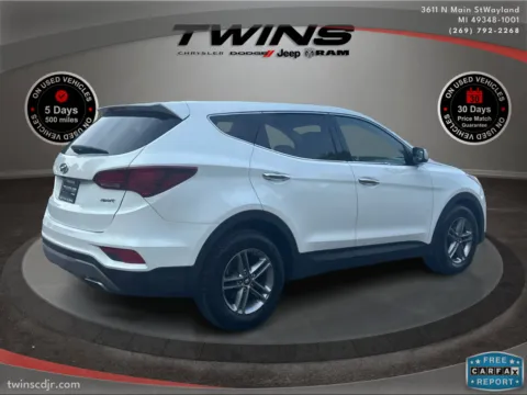 Another view of 2018 Hyundai Santa Fe Sport 2.4L for sale in Wayland, MI at Twins Chrysler Dodge Jeep Ram