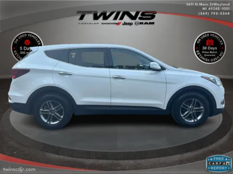 Photos of 2018 Hyundai Santa Fe Sport 2.4L for sale in Wayland, MI at Twins Chrysler Dodge Jeep Ram