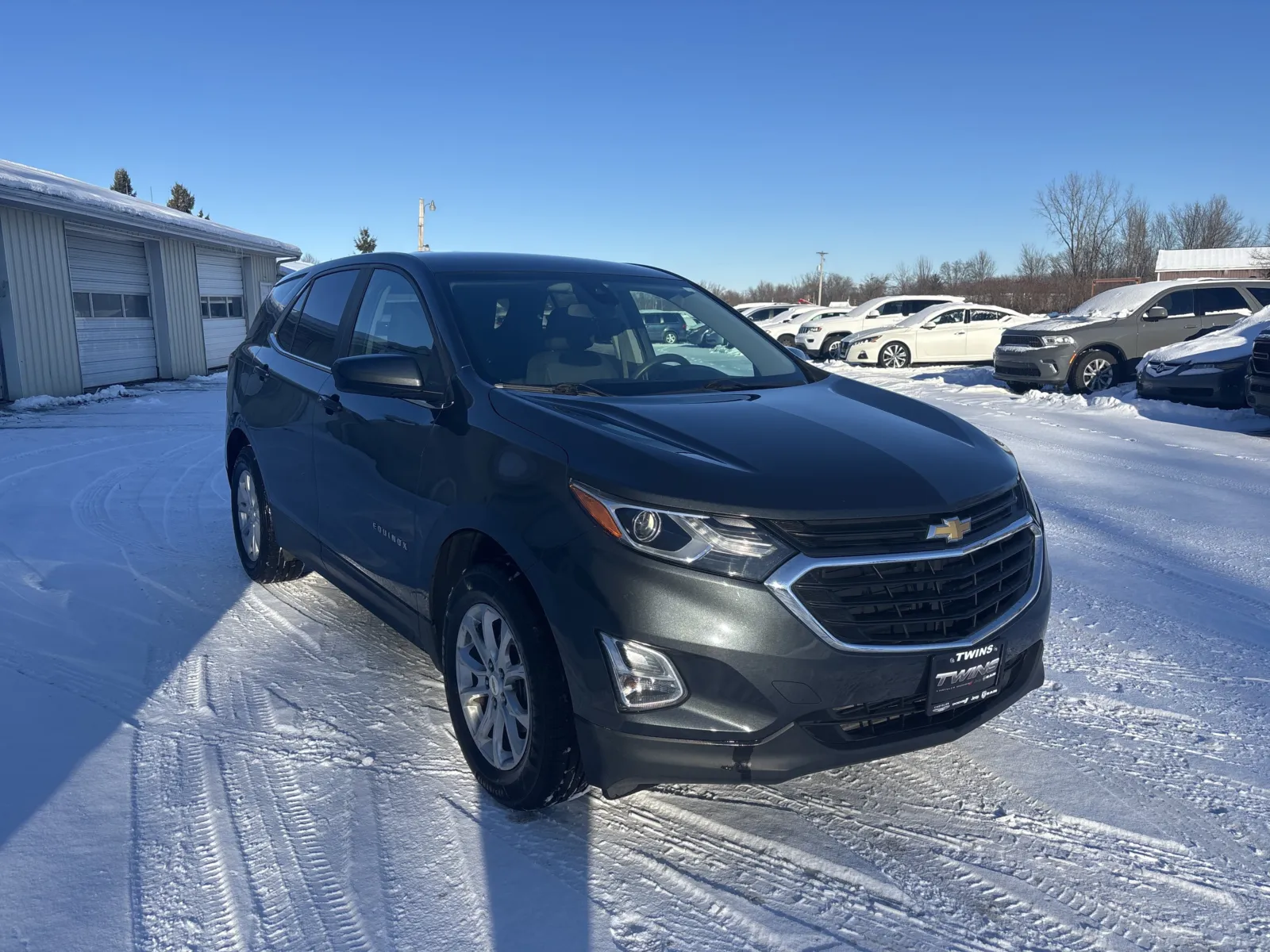 Gray 2021 Chevrolet Equinox LT for sale in Wayland, MI
