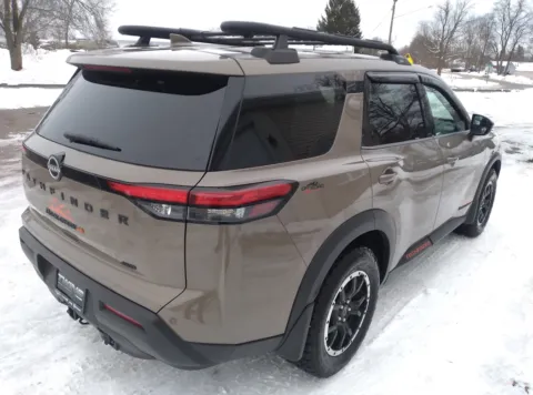 Another view of 2024 Nissan Pathfinder Rock Creek for sale in Wayland, MI at Twins Chrysler Dodge Jeep Ram