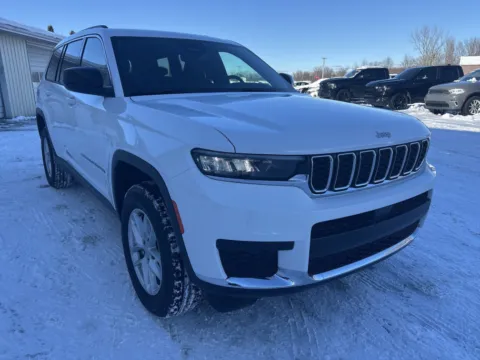 White 2024 Jeep Grand Cherokee L Laredo for sale in Wayland, MI