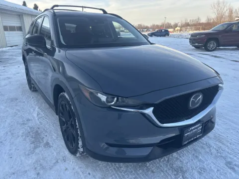 Gray 2021 Mazda CX-5 Carbon Edition Turbo for sale in Wayland, MI