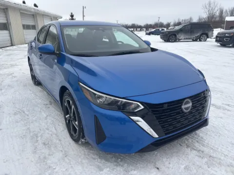 Blue 2024 Nissan Sentra SV for sale in Wayland, MI