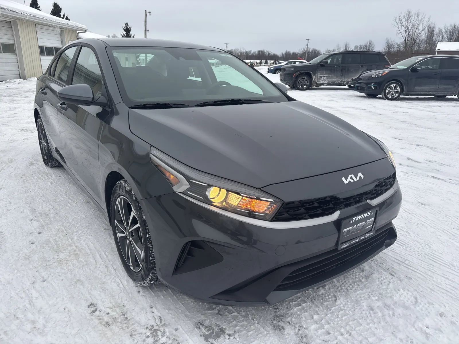 Gray 2024 Kia Forte LXS for sale in Wayland, MI