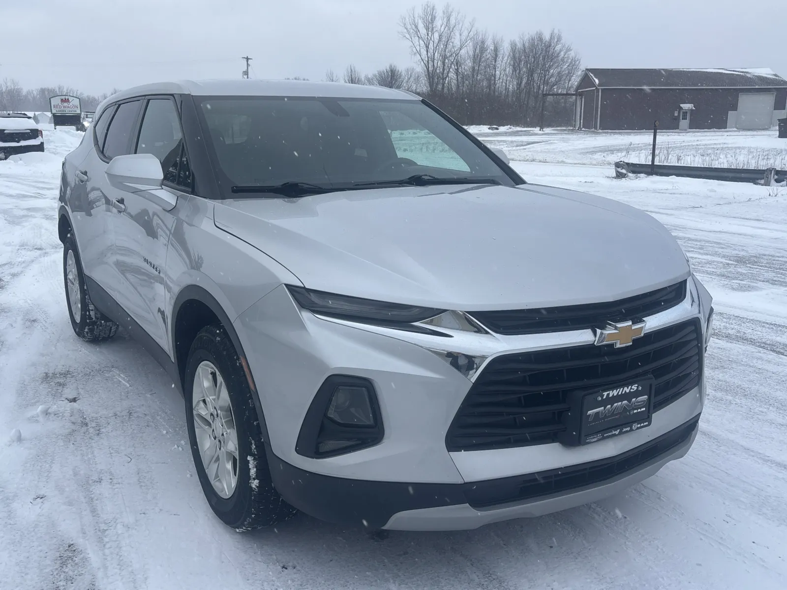 Silver 2021 Chevrolet Blazer LT for sale in Wayland, MI