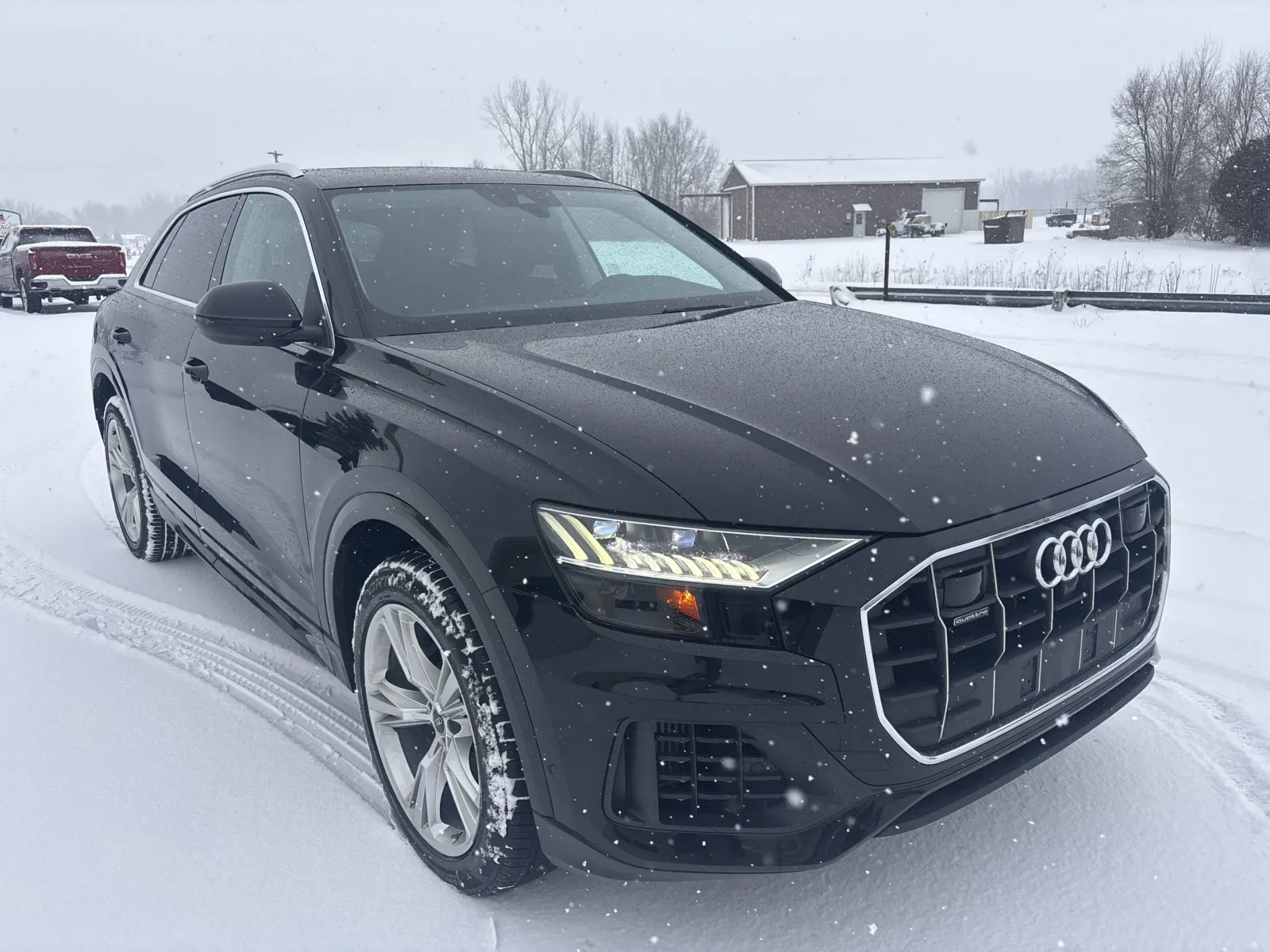 Black 2023 Audi Q8 Premium Plus for sale in Wayland, MI