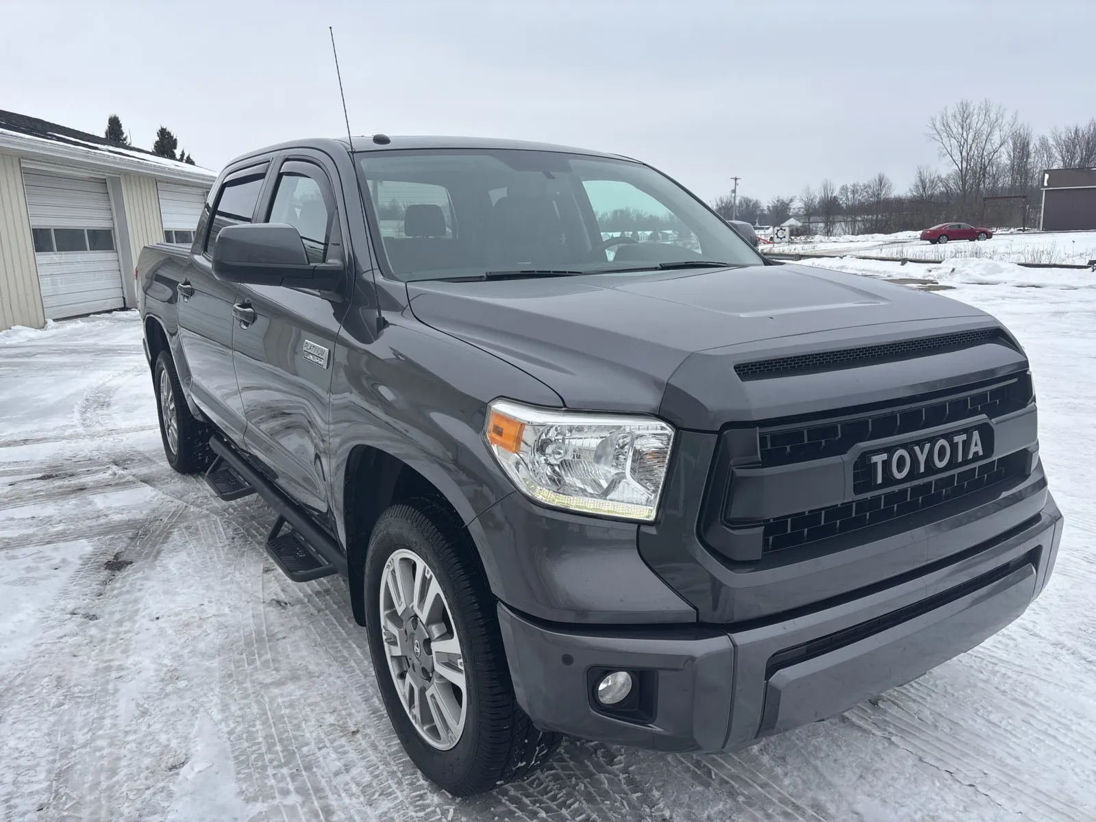 Gray 2014 Toyota Tundra 4WD Truck Platinum for sale in Wayland, MI