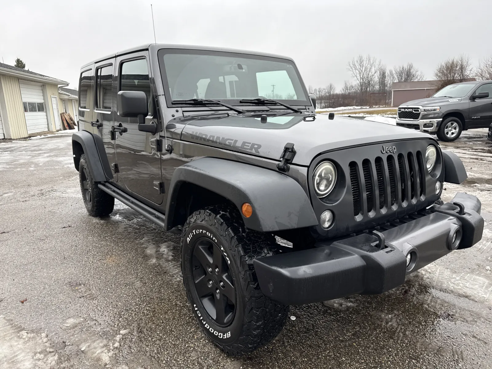 Gray 2016 Jeep Wrangler Unlimited Black Bear for sale in Wayland, MI