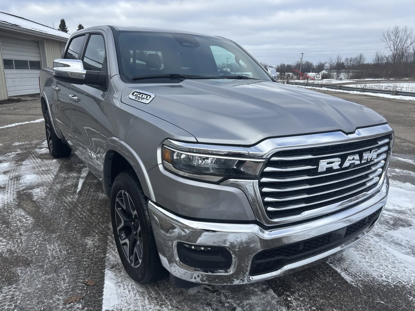 Silver 2025 Ram 1500 Laramie for sale in Wayland, MI