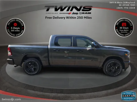 Photos of 2024 Ram 1500 Big Horn for sale in Wayland, MI at Twins Chrysler Dodge Jeep Ram
