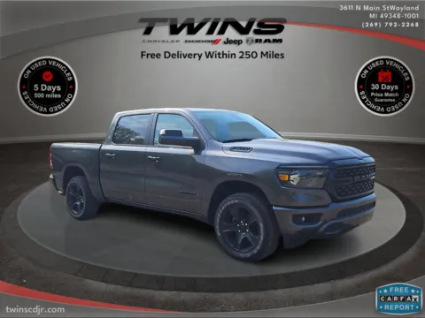 Gray 2024 Ram 1500 Big Horn for sale in Wayland, MI