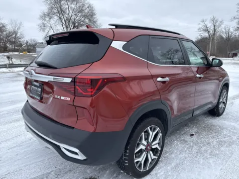 Another view of 2021 Kia Seltos SX for sale in Wayland, MI at Twins Chrysler Dodge Jeep Ram