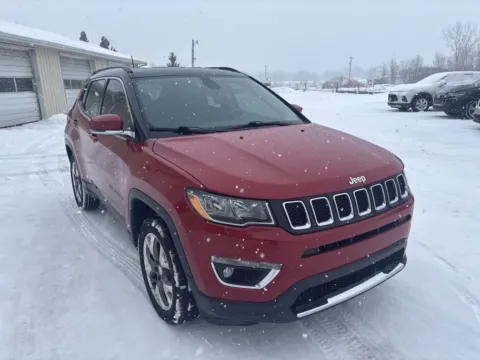 Red 2020 Jeep Compass Limited for sale in Wayland, MI