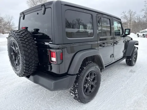 Another view of 2022 Jeep Wrangler Unlimited Willys for sale in Wayland, MI at Twins Chrysler Dodge Jeep Ram
