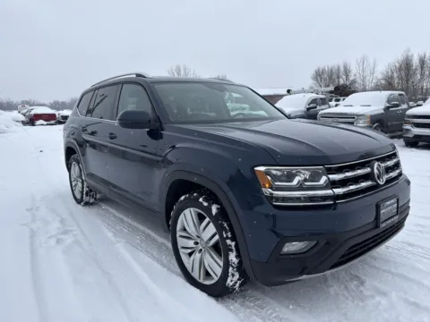 Blue 2019 Volkswagen Atlas 3.6L V6 SE w/Technology for sale in Wayland, MI