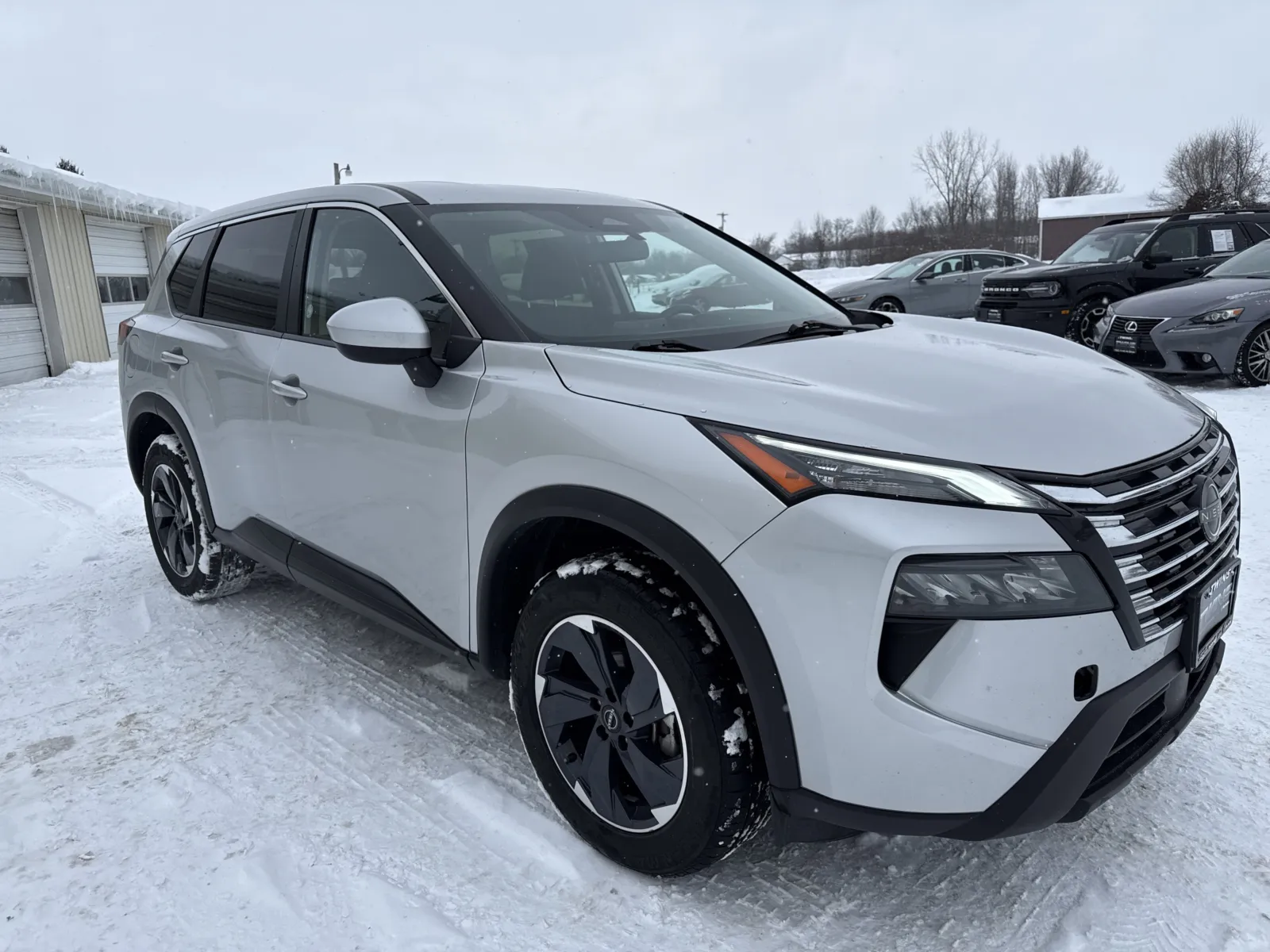 Silver 2024 Nissan Rogue SV for sale in Wayland, MI