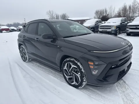 Gray 2024 Hyundai Kona N Line for sale in Wayland, MI