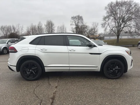 Photos of 2025 Volkswagen Atlas Cross Sport 2.0T SEL R-Line Black for sale in Wayland, MI at Twins Chrysler Dodge Jeep Ram