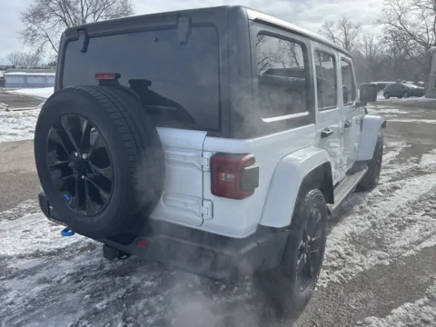 Another view of 2023 Jeep Wrangler 4xe Sahara for sale in Wayland, MI at Twins Chrysler Dodge Jeep Ram