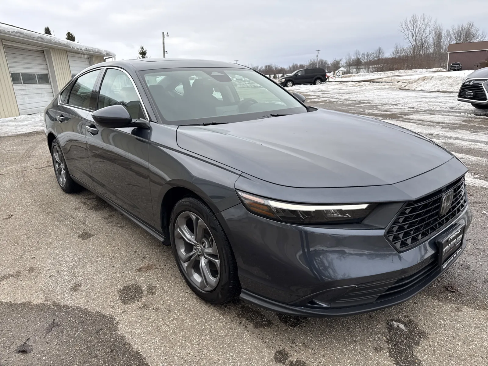 Gray 2024 Honda Accord Sedan EX for sale in Wayland, MI