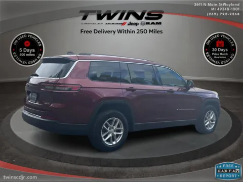 Another view of 2023 Jeep Grand Cherokee L Laredo for sale in Wayland, MI at Twins Chrysler Dodge Jeep Ram