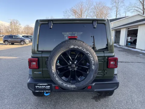 More photos of 2022 Jeep Wrangler 4xe Unlimited Sahara at Twins Chrysler Dodge Jeep Ram, MI