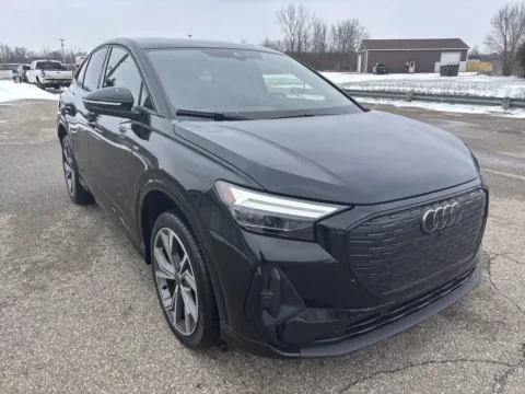 Black 2023 Audi Q4 e-tron Sportback Premium for sale in Wayland, MI