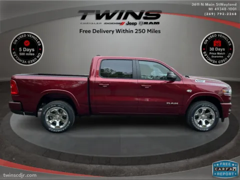 Photos of 2026 Ram 1500 Big Horn for sale in Wayland, MI at Twins Chrysler Dodge Jeep Ram