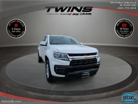 White 2022 Chevrolet Colorado 2WD LT for sale in Wayland, MI