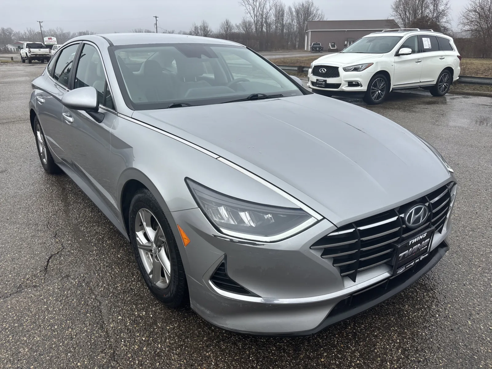 Silver 2021 Hyundai Sonata SE for sale in Wayland, MI