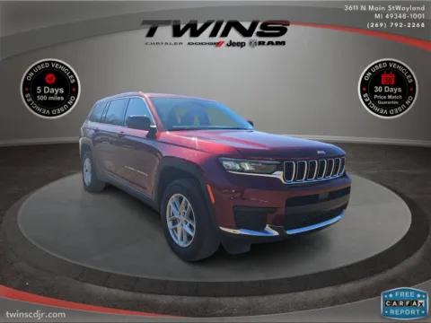 Red 2023 Jeep Grand Cherokee L Laredo for sale in Wayland, MI