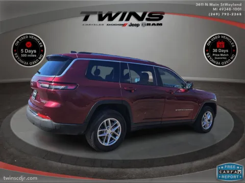 Another view of 2023 Jeep Grand Cherokee L Laredo for sale in Wayland, MI at Twins Chrysler Dodge Jeep Ram