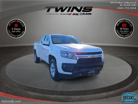 Another view of 2021 Chevrolet Colorado 2WD LT for sale in Wayland, MI at Twins Chrysler Dodge Jeep Ram