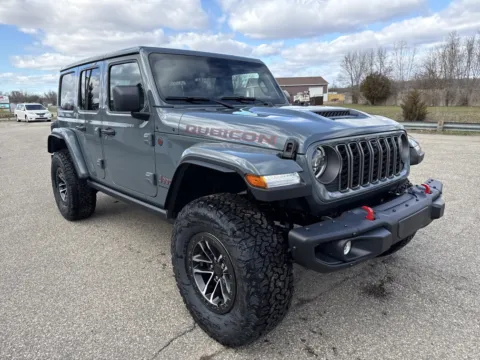 Blue 2026 Jeep Wrangler Rubicon X for sale in Wayland, MI