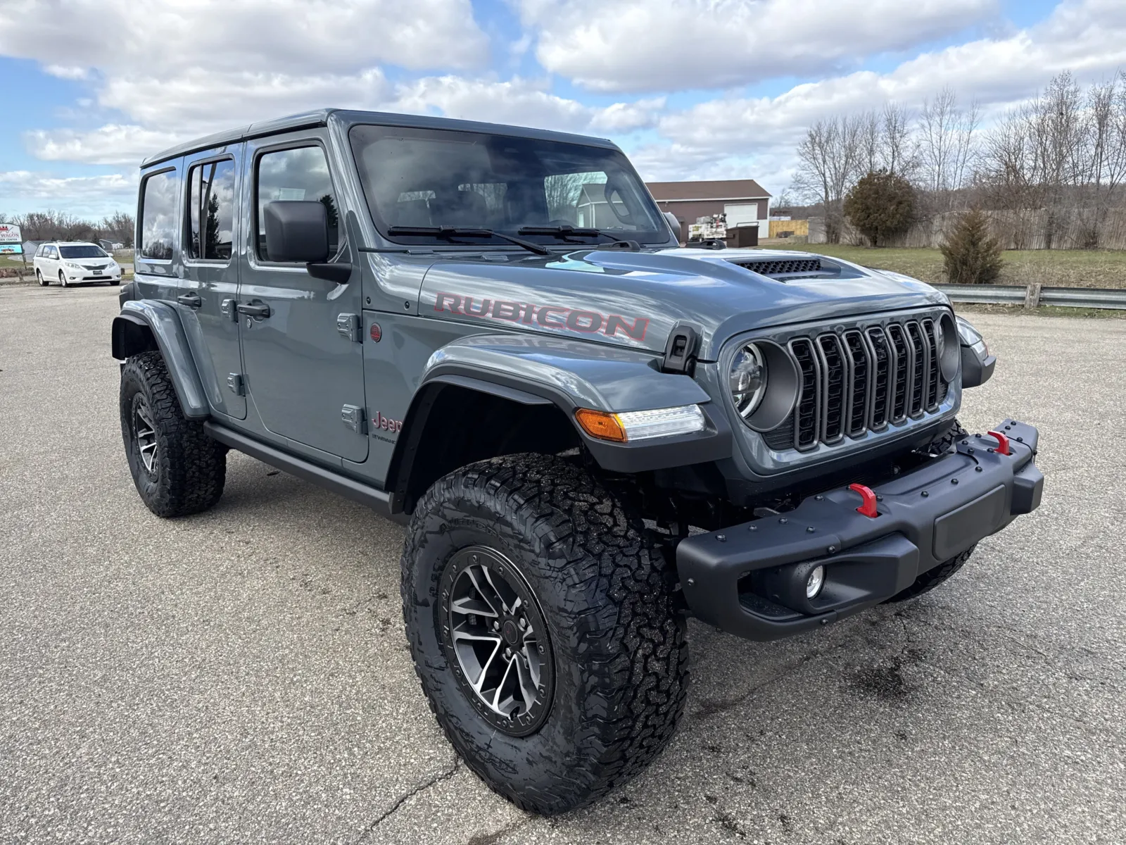 Blue 2026 Jeep Wrangler Rubicon X for sale in Wayland, MI