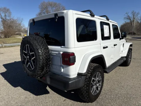 Another view of 2025 Jeep Wrangler Sahara for sale in Wayland, MI at Twins Chrysler Dodge Jeep Ram